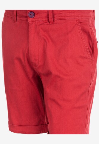 Cruz Regular Chino Pants 'Jerryne' in Red