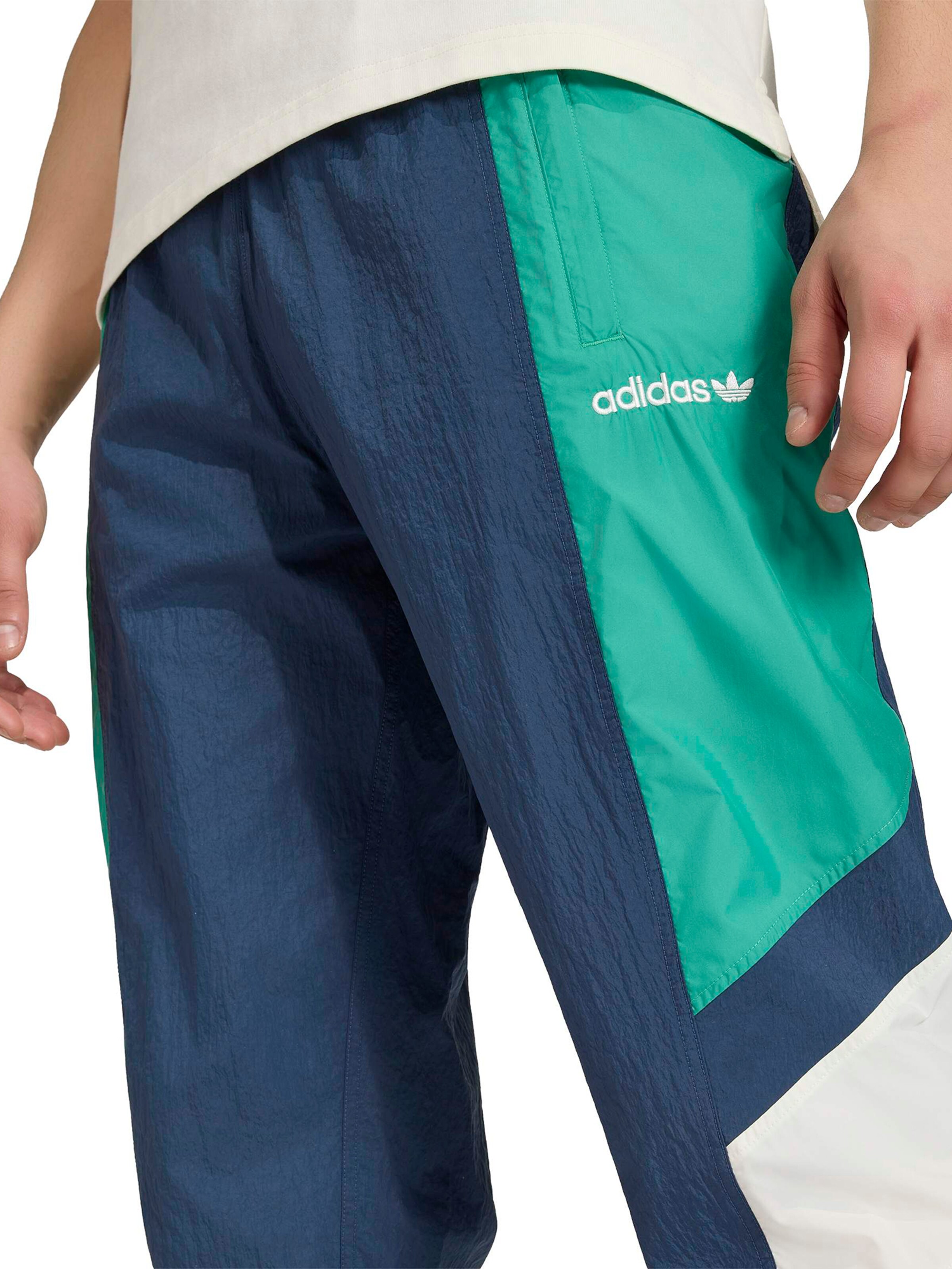 ADIDAS PERFORMANCE Ozke Športne hlače 'FIGC EQT' | modra barva