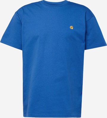 Carhartt WIP Tričko 'Chase' – modrá: přední strana