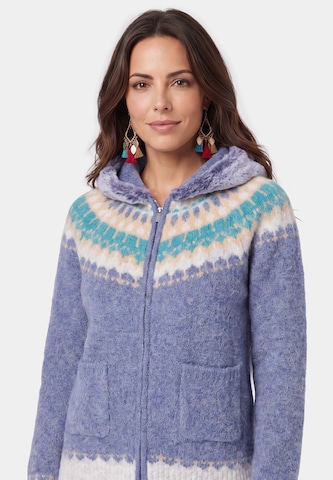 Cardigan usha FESTIVAL en bleu