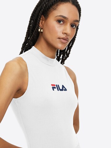 FILA - Body camiseta en blanco