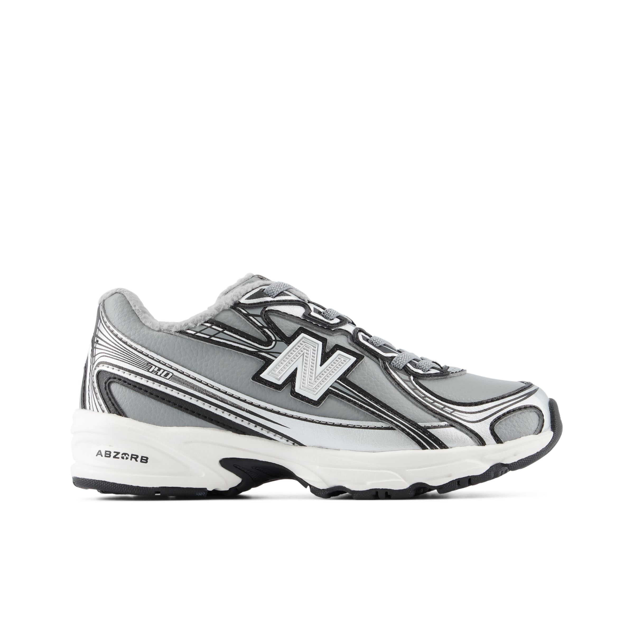 new balance - Sapatilhas '740 Bungee Lace' em cinzento