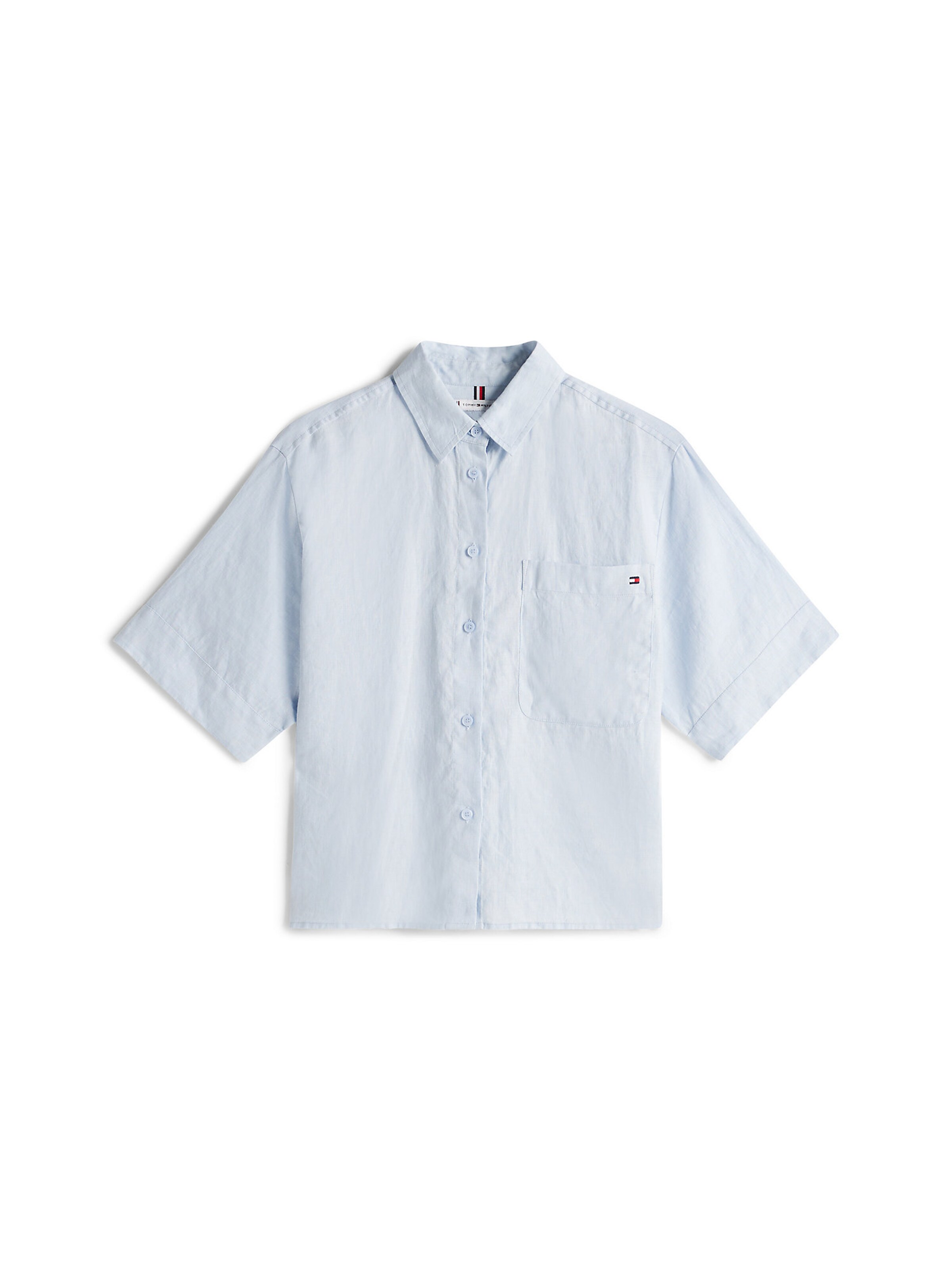 TOMMY HILFIGER Bluse in Blau: Vorderseite