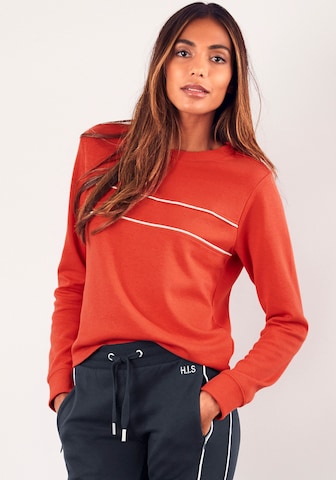 H.I.S Sweatshirt in Red: front