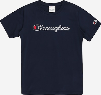 Champion Authentic Athletic Apparel T- Shirt in navy / rot / weiß, Produktansicht