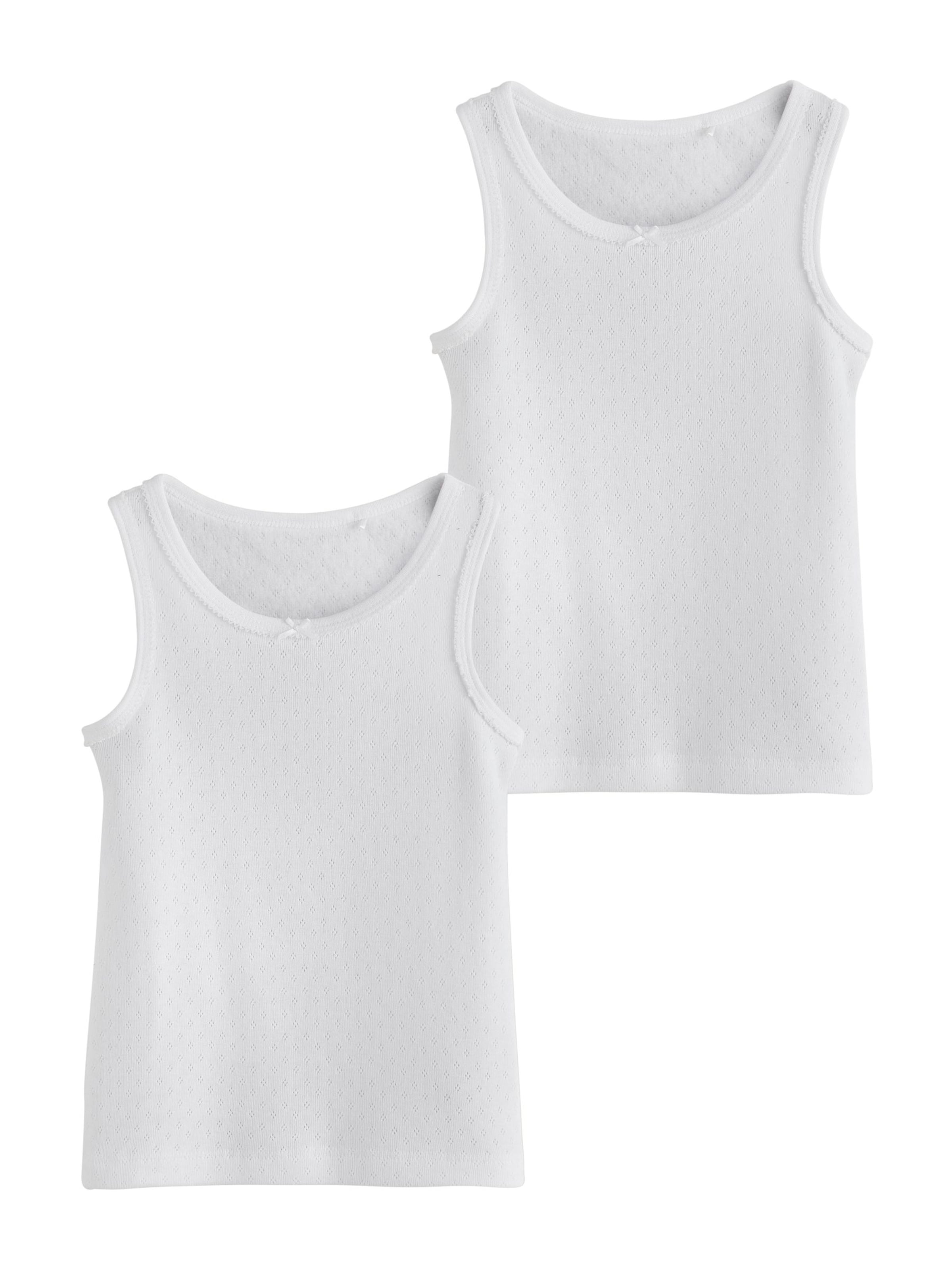 Next - Camiseta térmica en blanco: frente