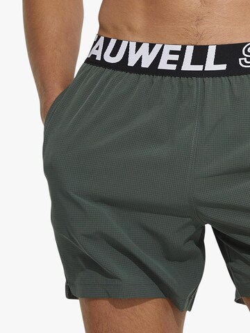 TAUWELL Slim fit Workout Pants in Green