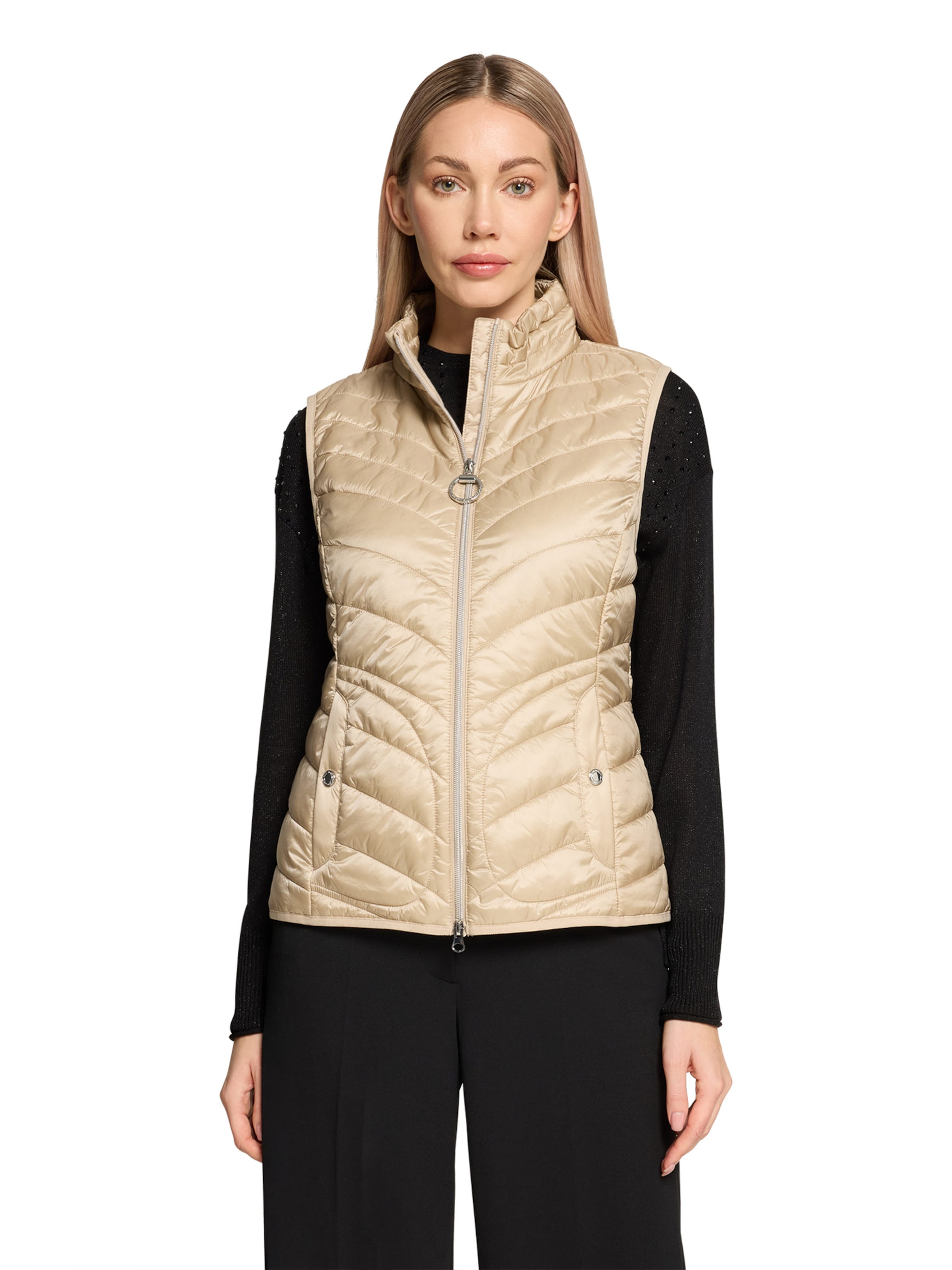 Betty Barclay Bodywarmer in Beige: voorkant