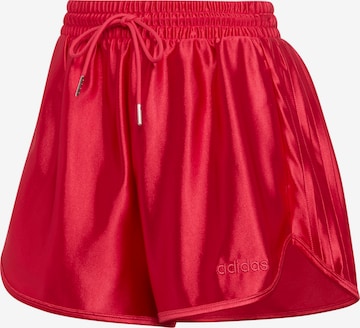 raudona ADIDAS SPORTSWEAR Laisvas Sportinės kelnės: priekis