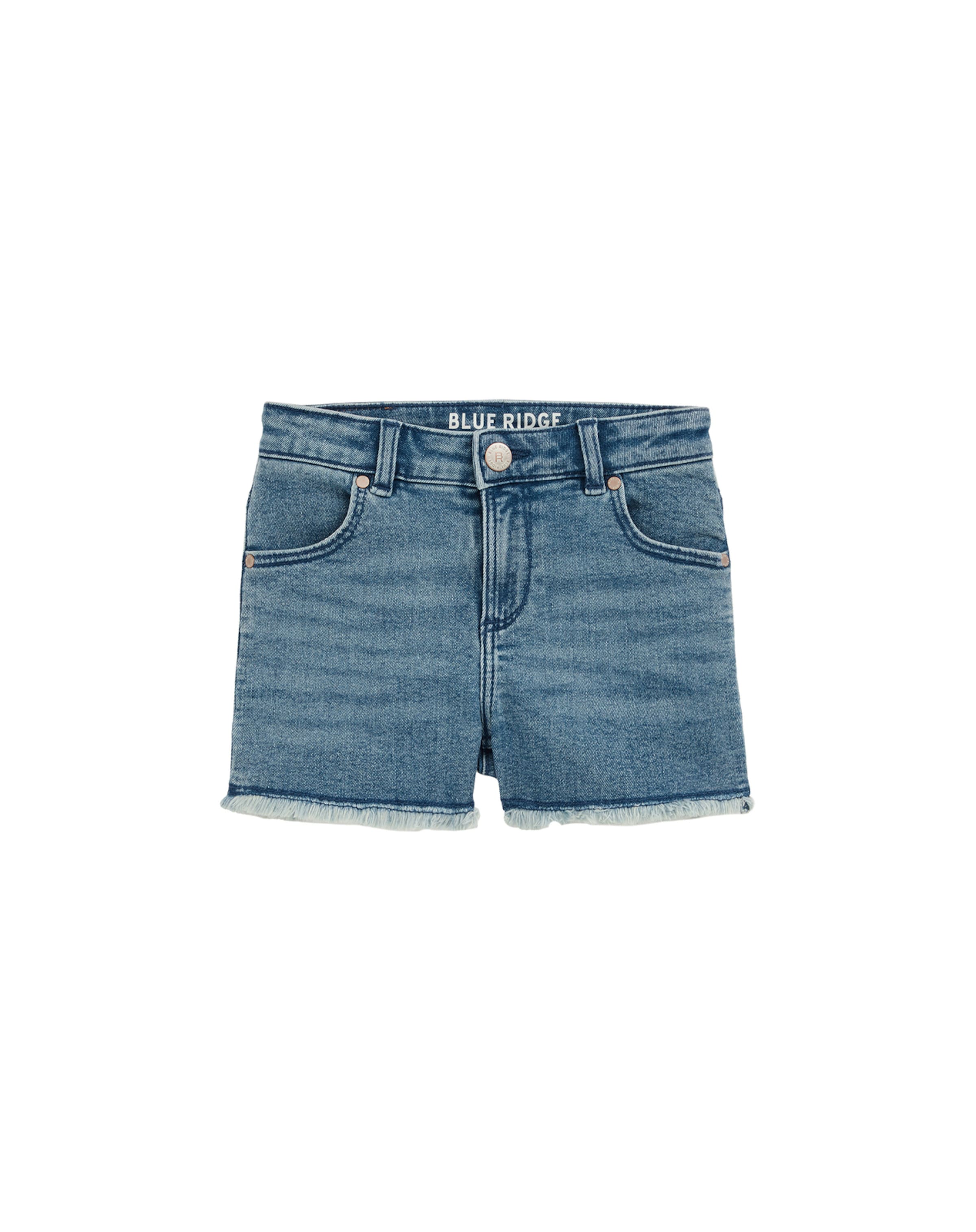 WE Fashion Slimfit Džíny – modrá: přední strana