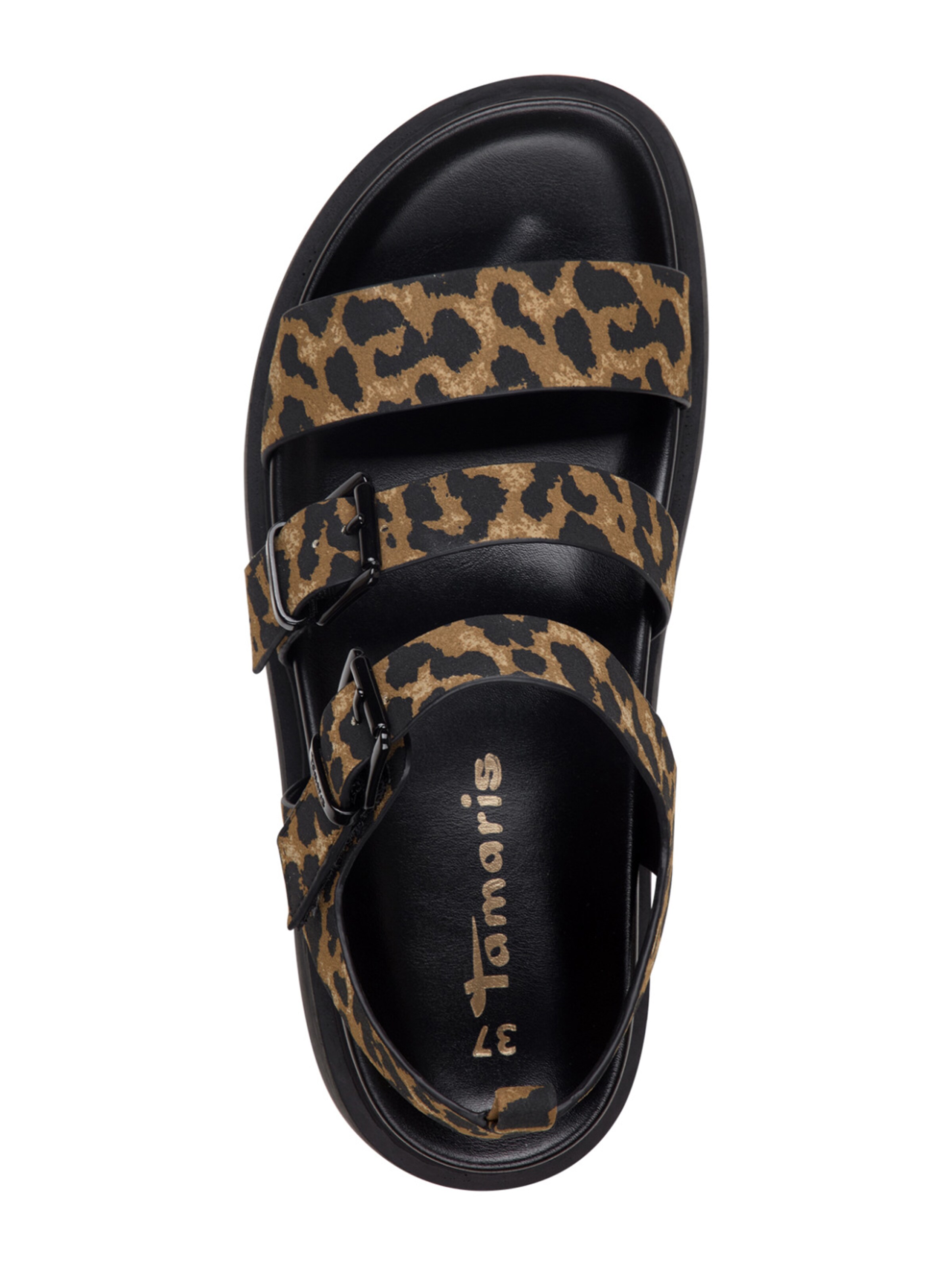 Tamaris Sandály – hnědá