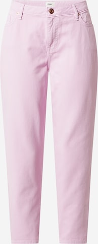 ONLY regular Jeans 'JANET' i pink: forside