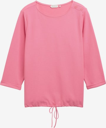 T-shirt Tom Tailor Women + en rose : devant