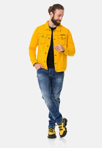 CIPO & BAXX Between-Season Jacket in Yellow