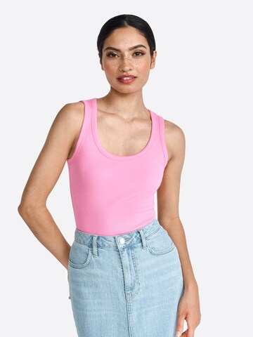 T-shirt Rich & Royal en rose : devant