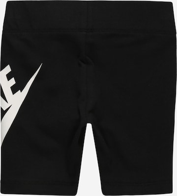 juoda Nike Sportswear Standartinis Kelnės 'Futura'