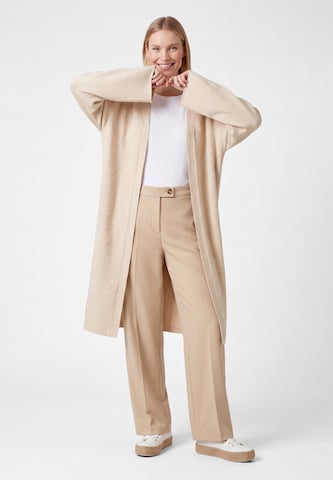 Manteau en tricot usha WHITE LABEL en beige