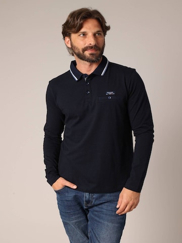Coupe regular T-Shirt 'Drexloni' Deeluxe en bleu : devant