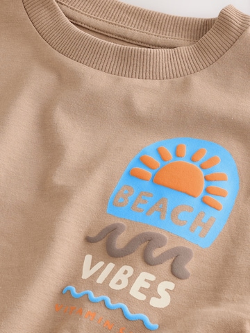 T-Shirt Next en marron