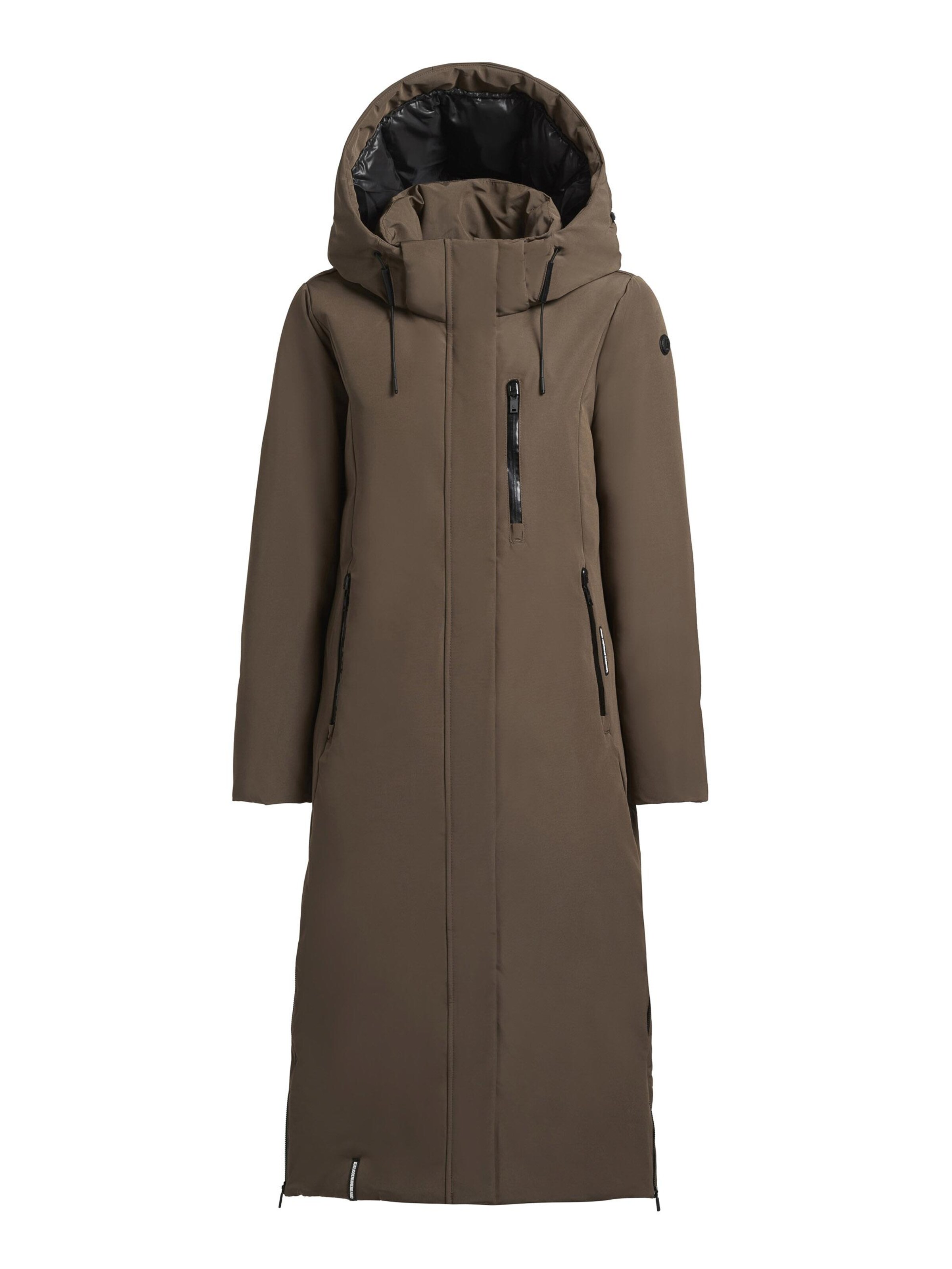 khujo Wintermantel in Grau: Vorderseite