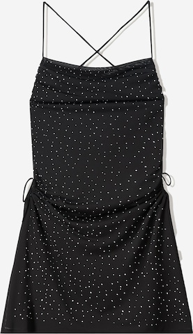 Bershka Šaty - Čierna: predná strana