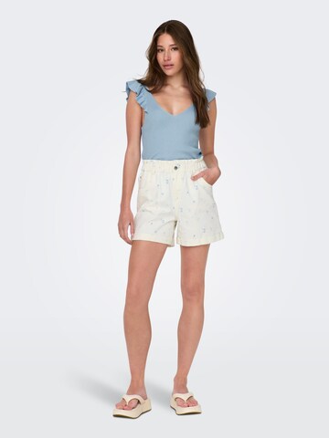 ONLY Gebreide top 'LISSIE' in Blauw