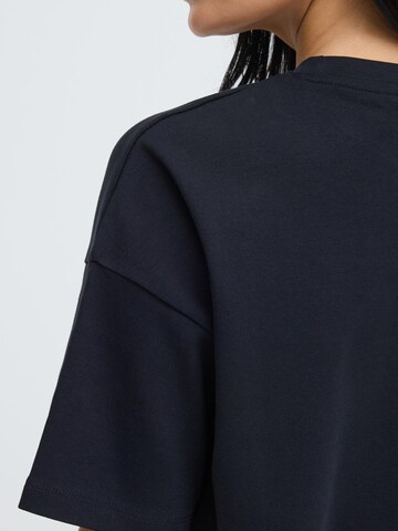 Oxmo T-Shirt-Kleid ' OXNSandy ' in Schwarz