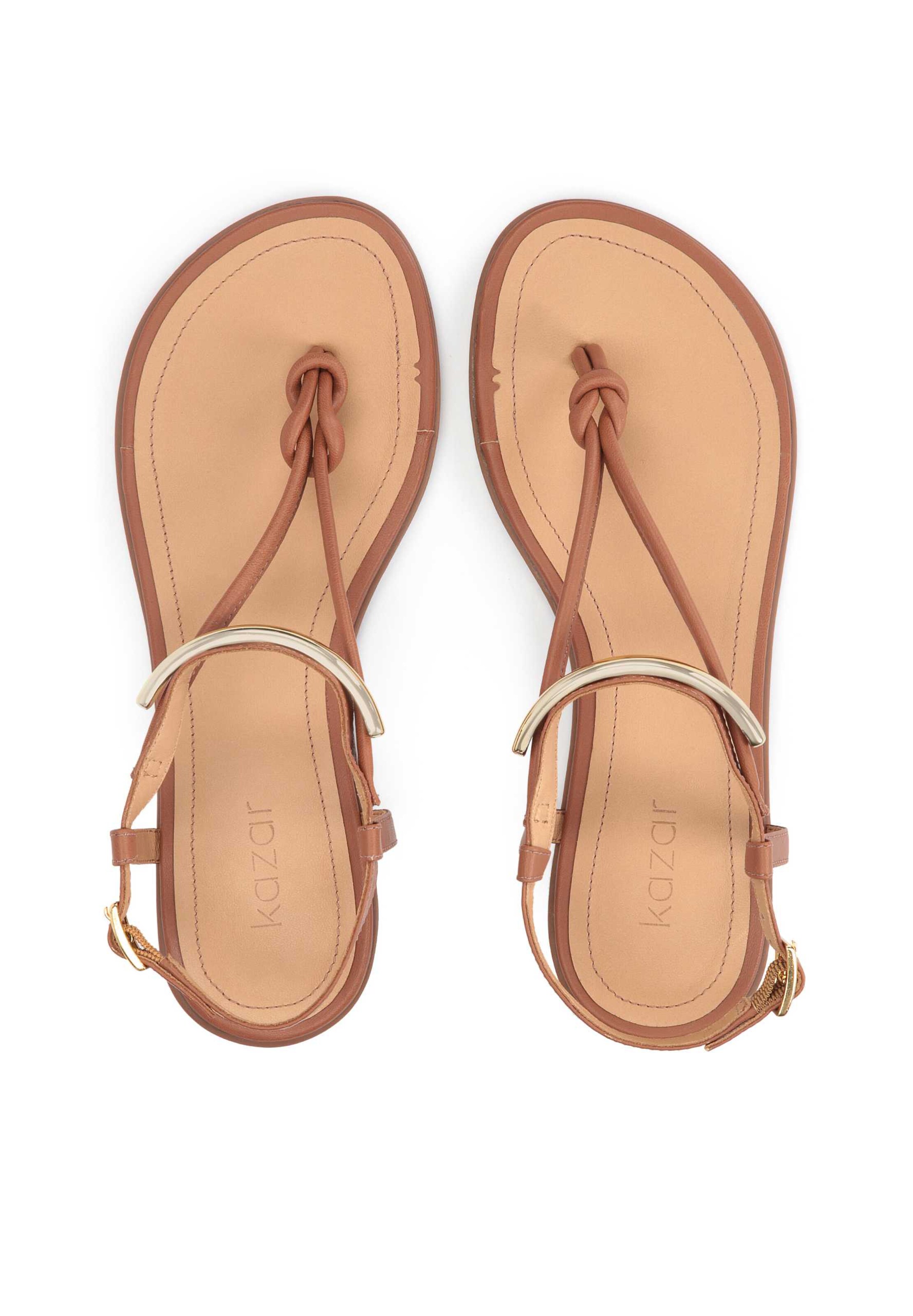 Kazar Σαγιονάρες διχαλωτές σε καφέ