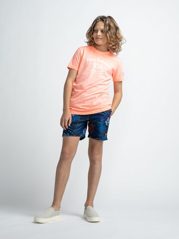 T-Shirt Petrol Industries en orange