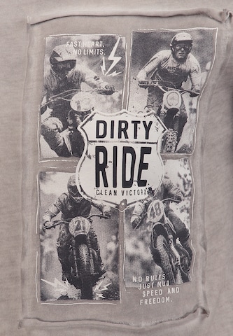 Key Largo Póló 'KLDirty Ride' - szürke