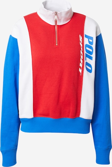 Polo Ralph Lauren Sweatshirt i blå / rød / hvid, Produktvisning