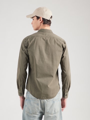 Pepe Jeans Regular fit Button Up Shirt in Green