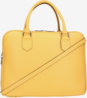 Borsa a mano di Gave Lux in giallo: frontale