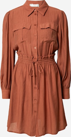 Guido Maria Kretschmer Women Shirt Dress 'Maria' in Brown: front