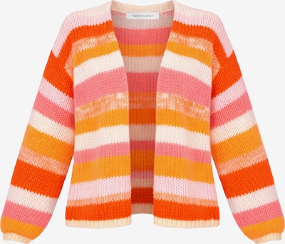 SASSYCLASSY Strickjacke in orange, Produktansicht