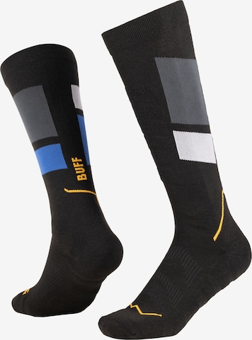 BUFF Socken 'BUFF Thermonet Over The Calf Socks' in Schwarz: Vorderseite