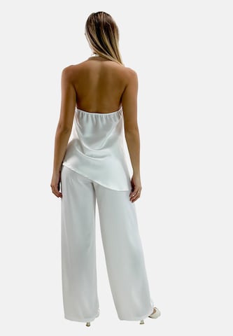 Elara regular Bukser i hvid