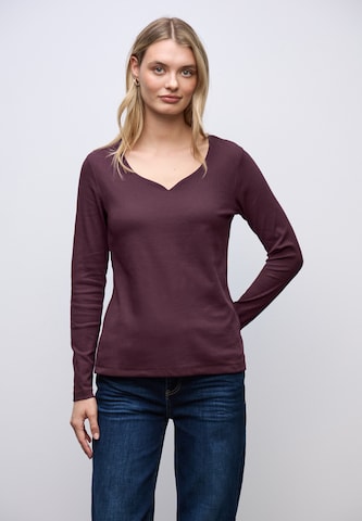 STREET ONE Shirt in Rot: Vorderseite