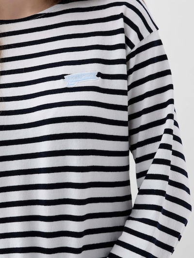 Scalpers T-shirt i marinblå / himmelsblå / vit, Produktvy