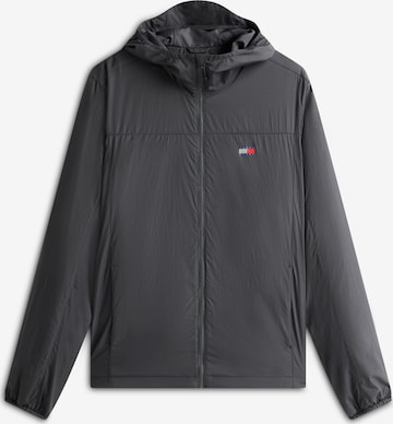 pilka Tommy Jeans Demisezoninė striukė 'CHICAGO': priekis