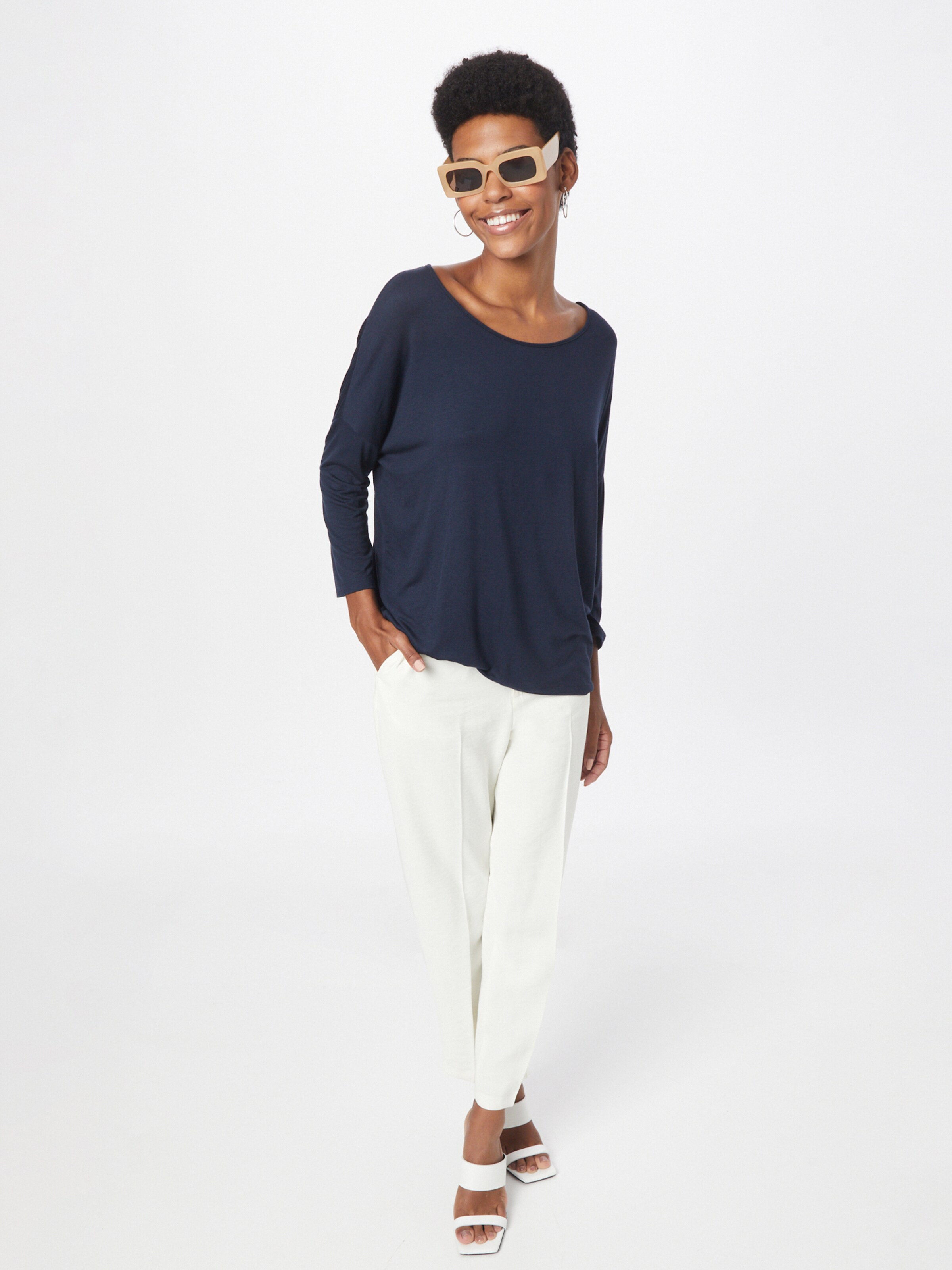 Frauen Shirts & Tops IMPERIAL Shirt in Navy - GD68685 Frauen Shirts & Tops IMPERIAL Shirt in Navy - GD68685