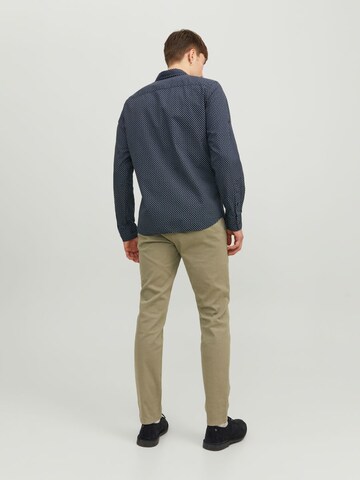 JACK & JONES Slim fit Overhemd in Blauw