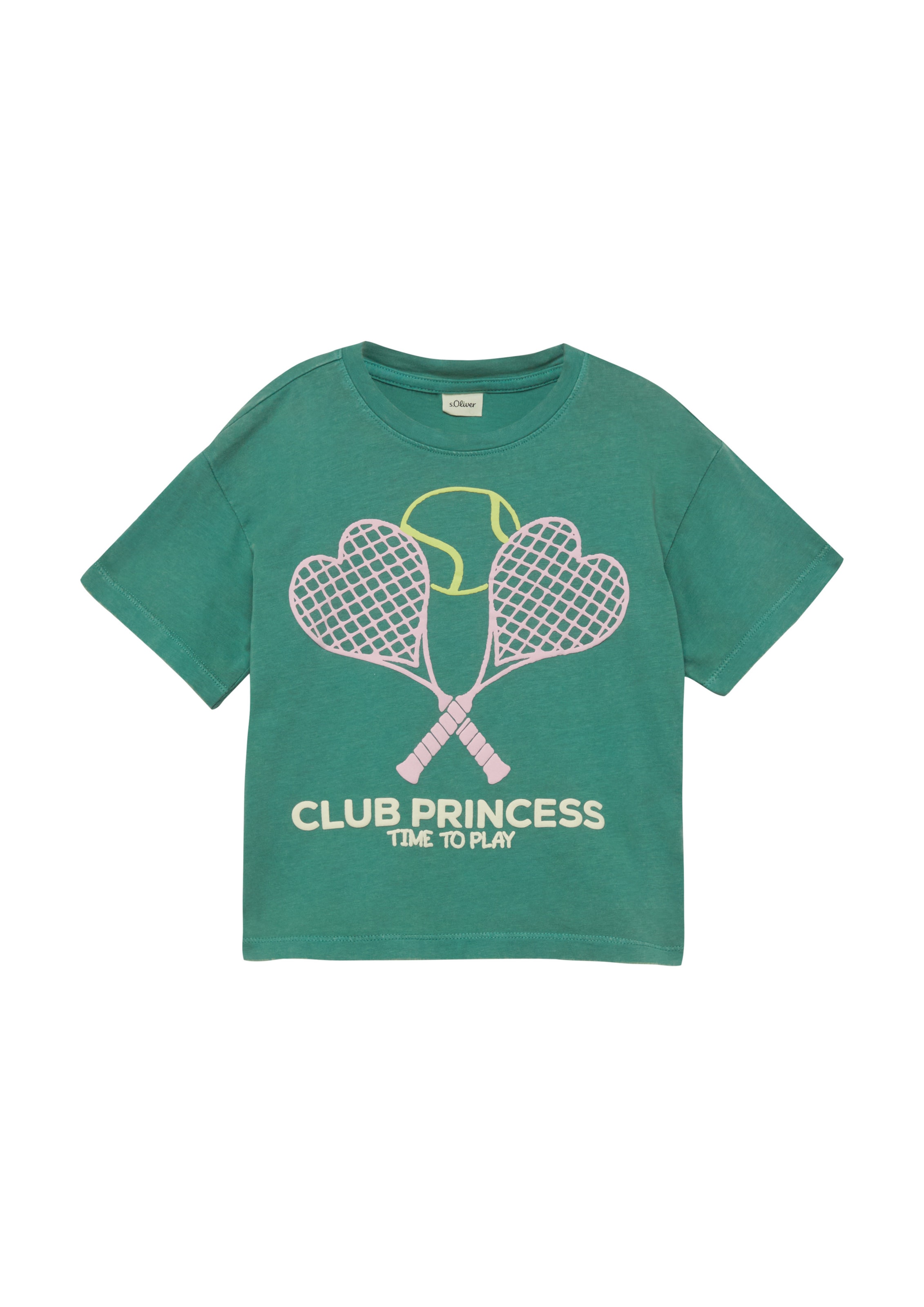 T-Shirt s.Oliver en vert : devant