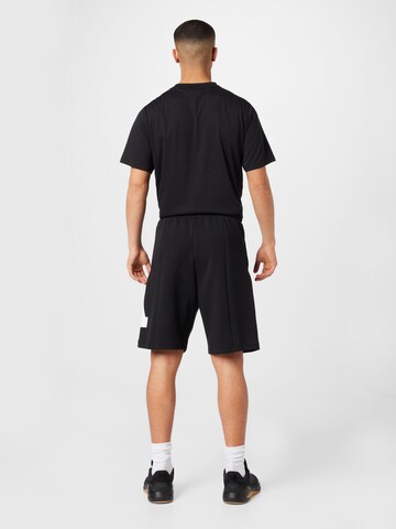 ADIDAS SPORTSWEAR Regular Workout Pants 'Future Icons Badge Of Sport' in Black