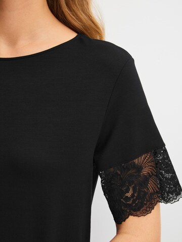 CALIDA Nachthemd 'Elegant Dreams' in Zwart