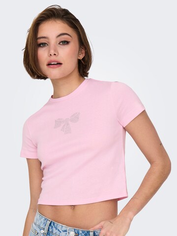 Maglietta 'ONLKira' di ONLY in rosa