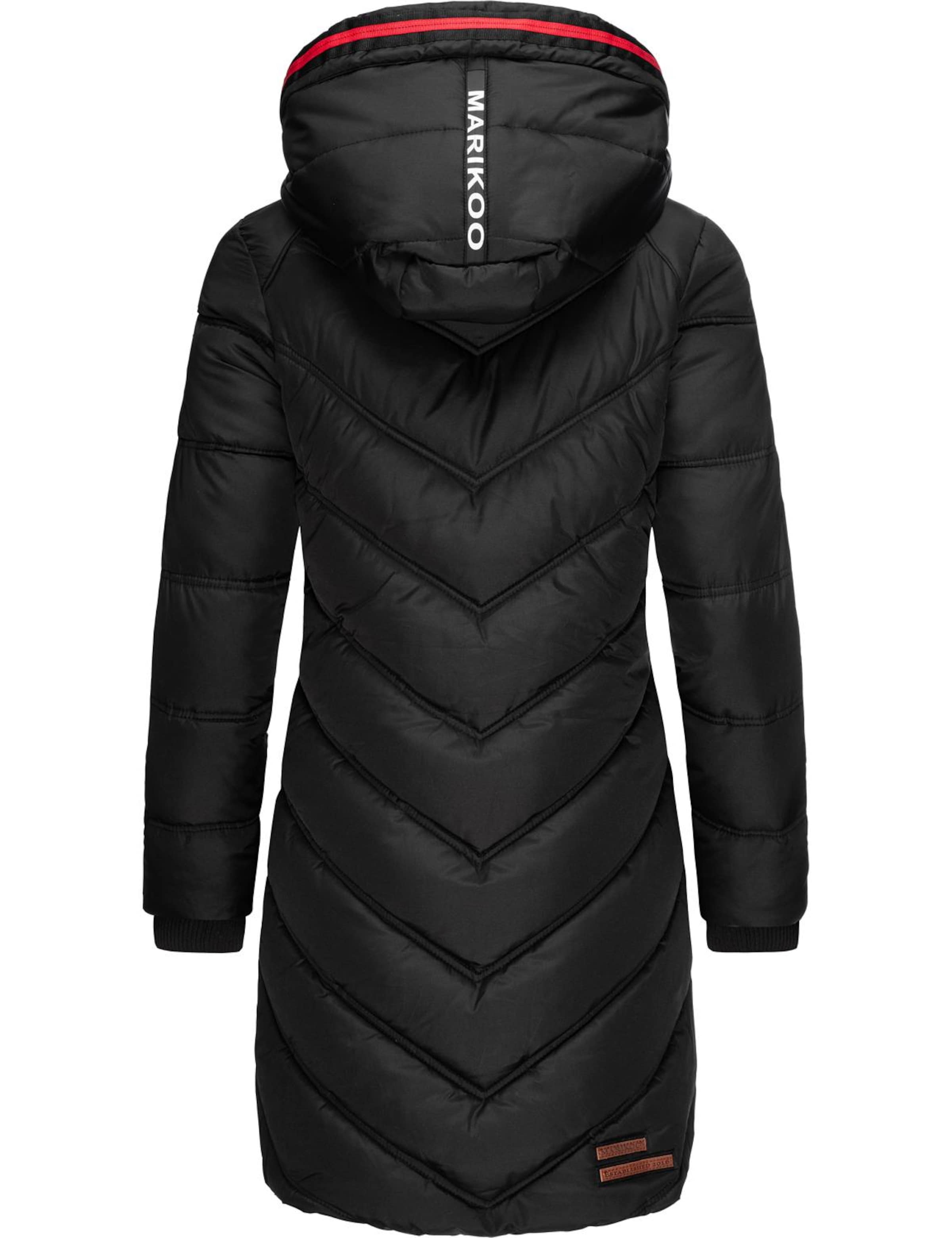 Palton de iarnă 'Armasa ' de la MARIKOO pe negru