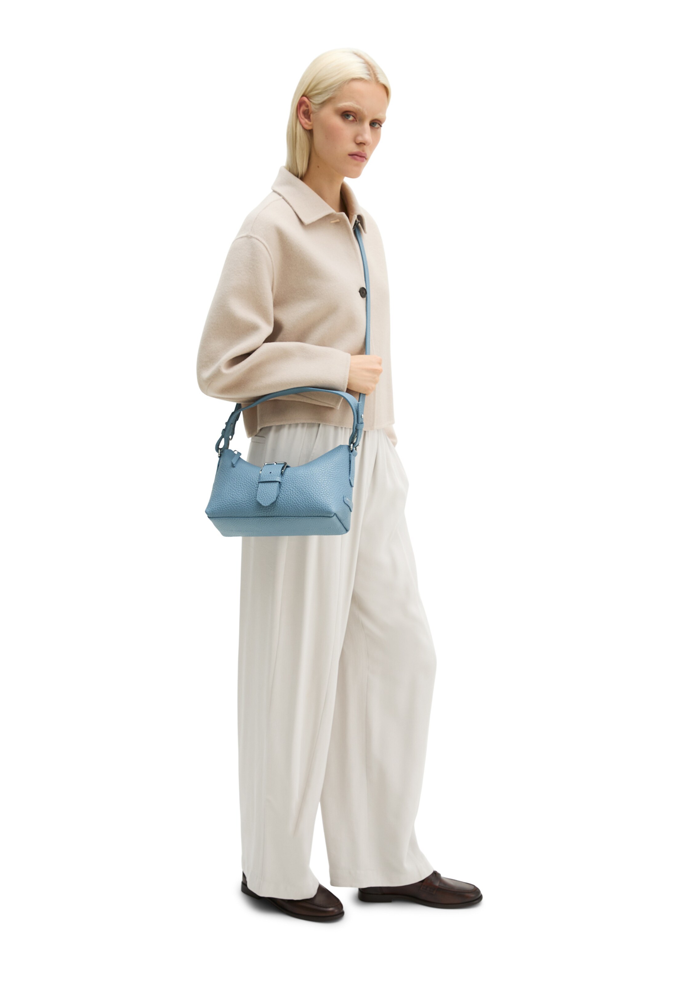 Marc O'Polo Schultertasche 'Binna' in Blau