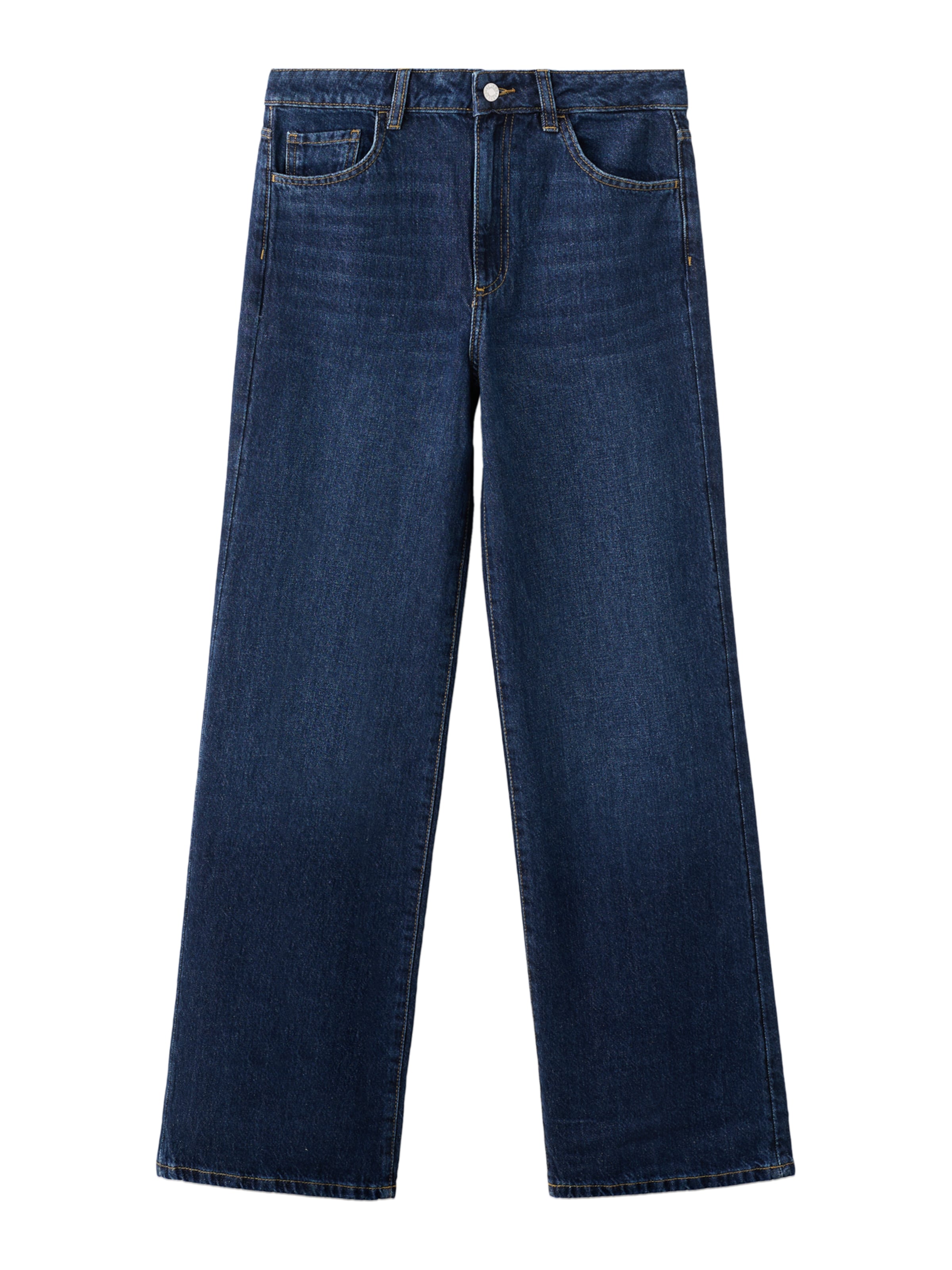 MANGO Zvonový Džíny 'DANILA' – modrá: přední strana