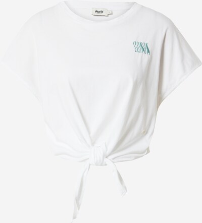 Brava Fabrics Μπλουζάκι 'Guapa' σε οπάλ / λευκό, Άποψη προϊόντος